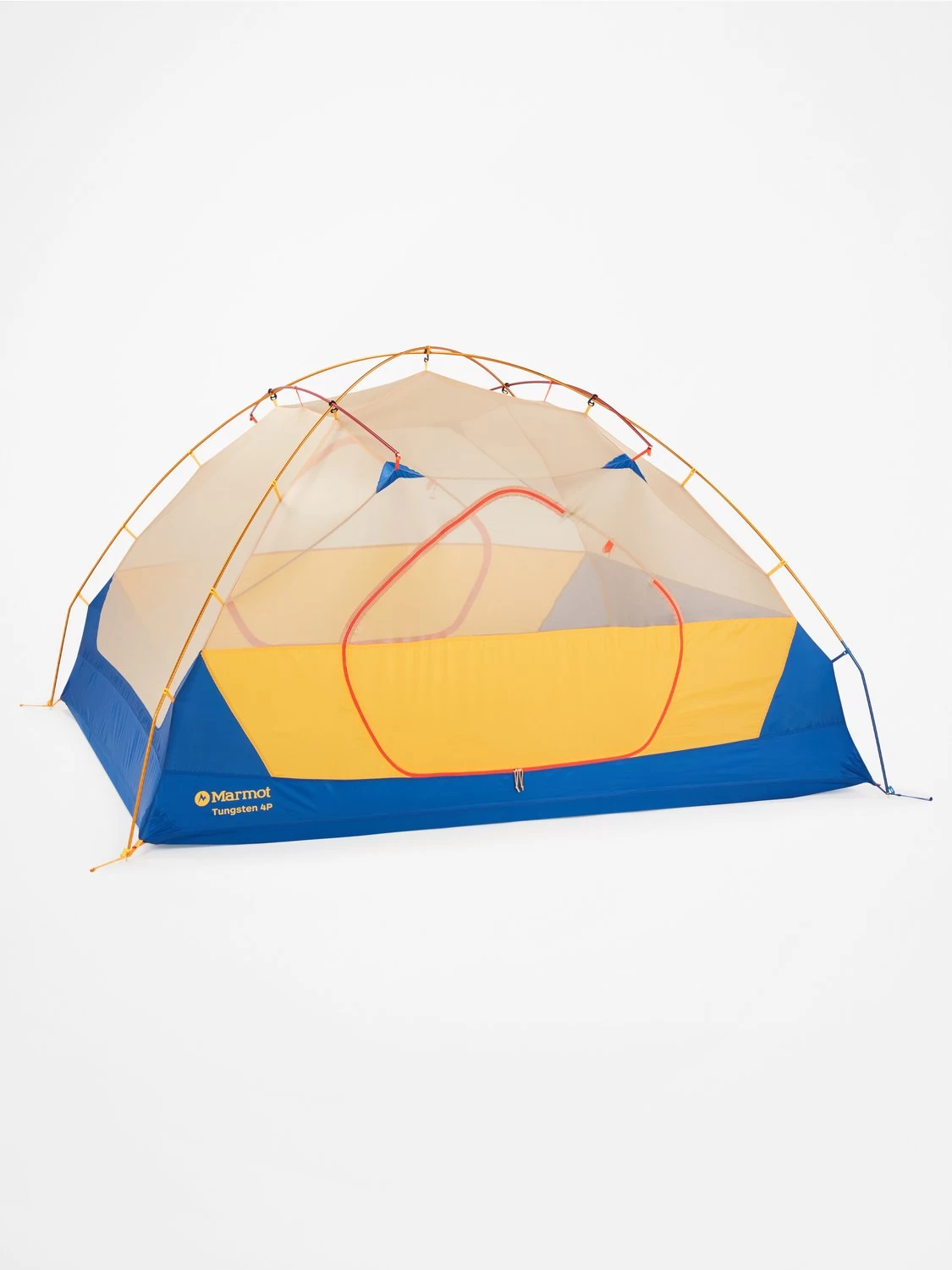 Marmot Tungsten 4P Zelt (solar/red-sun) – Bild 3