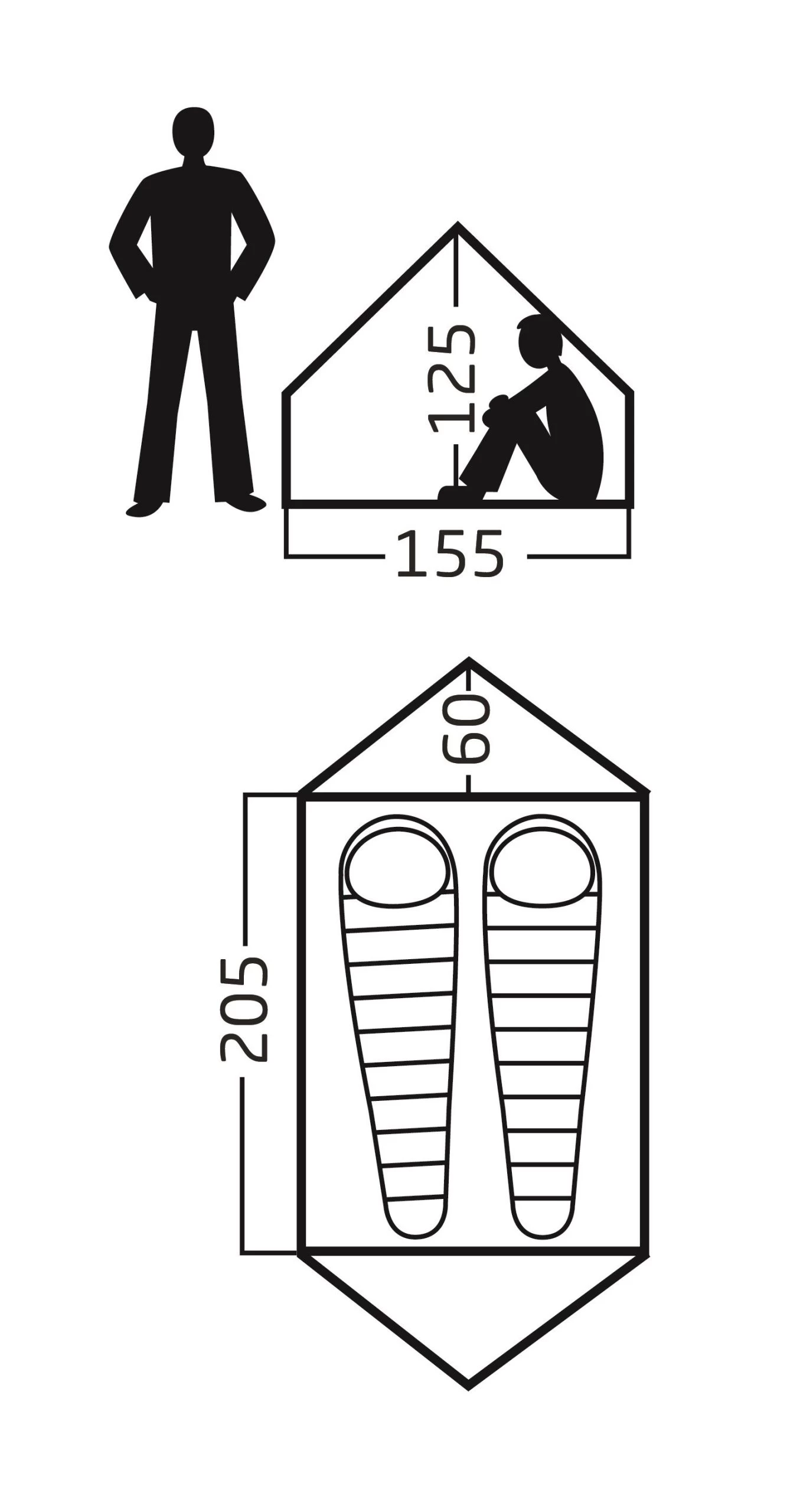 Nordisk Ydun Tech Mini Zelt (sandshell) – Bild 5