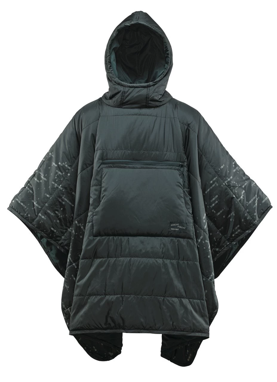 Thermarest Honcho Poncho Decke (black-forest-print)