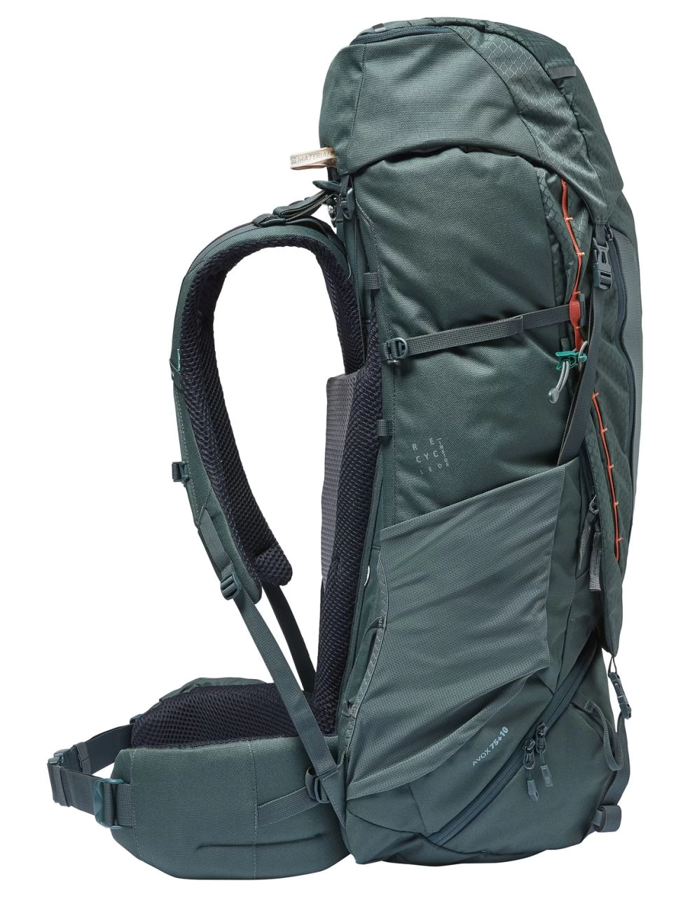 Vaude Avox 75+10 Rucksack (dark-forest) – Bild 3